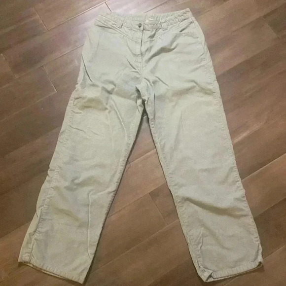 J Jill muted sage green corduroys - Picture 1 of 5